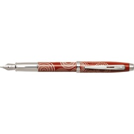 Sheaffer Gloss Red Pattern Fountain Pen (9272-0)
