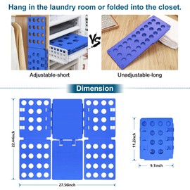 Sealegend V1 Shirt Folding Board t Shirts Clothes Folder Durable Plastic Laundry folders Folding Boards