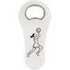 Azeeda 'Netball-Spieler-Aktion' Magnetischer Flaschenöffner (BO00095105)