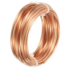 DMiotech 3.0mm x 4mm Long 6.0 M Refrigerator Copper Pipe Flexible Tubing for Compression, Air Conditioner Air Assist