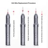 M8 Electric Nail Drill Pen 6 Speed Adjustable Direction LED