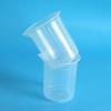 Kitchen Lab Graduated Beaker Clear Plastic Measuring Cup Thicken with