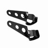 KIMISS 2pcs Headlight Mounting Brackets Motorcycle Fork Clamp Mount Brackets