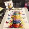 PICKFORU Cup of Wise Sayings Jigsaw Puzzles 1000 Pieces, Flower