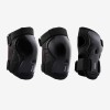 Kit Protecciones De Patinaje 3x2 Niños Oxelo Negro S Negro