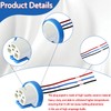 9007 9004 HB1 HB5 High Temperature Ceramic Headlight Harness by