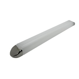 shadow-caster Courtesy Light - Large Front Facing Boat Light - RGBW LEDs - 10" Long - Stainless Steal End Caps - IP67 Waterproof