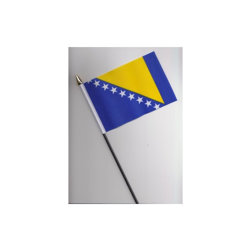 Bosnia and Herzegovina Hand Flag 25cm