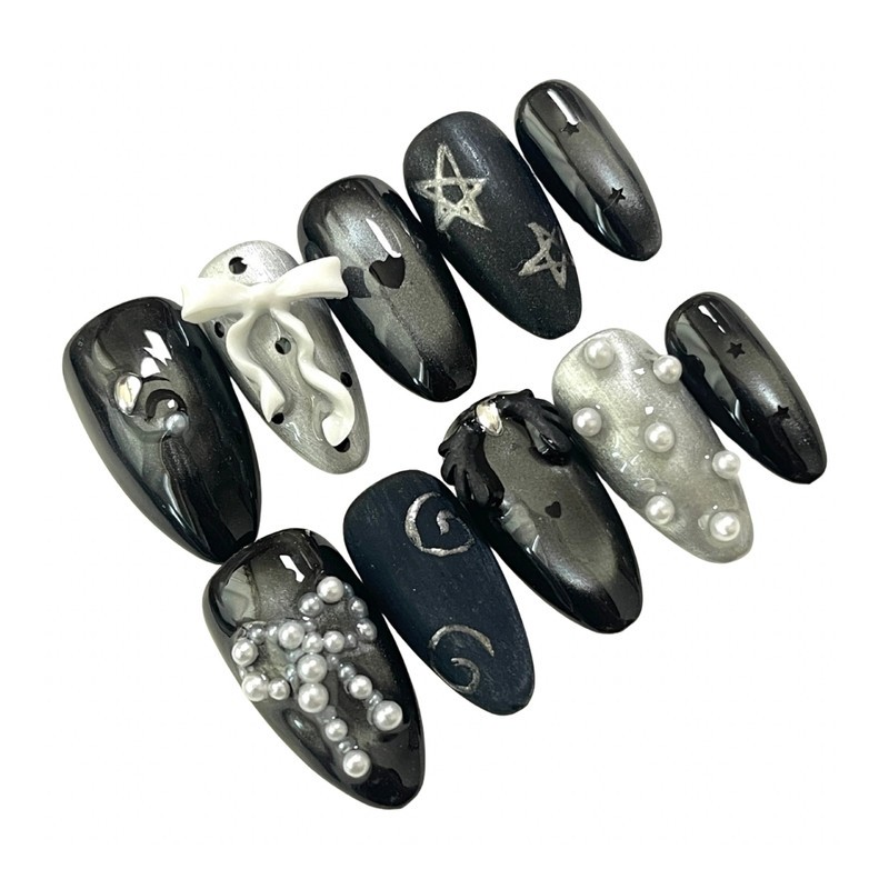 Gothic Mu Handmade Nail Tips - Point / 고딕뮤 수제네일팁