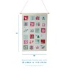 Trimits Make Your Own Fabric Pocket Advent Calendar Kit, 30