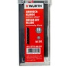 Würth 50x Snap-off Blades 18 mm Extremely Sharp Black Sliding