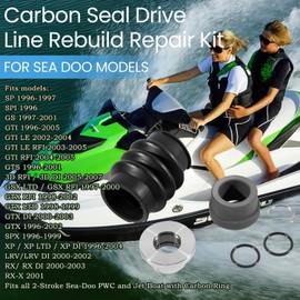 Replacement for Sea Doo Carbon Seal Drive Line Rebuild Repair Kit & Boot All 717 720 787 800 951 1996-2007, 272000042