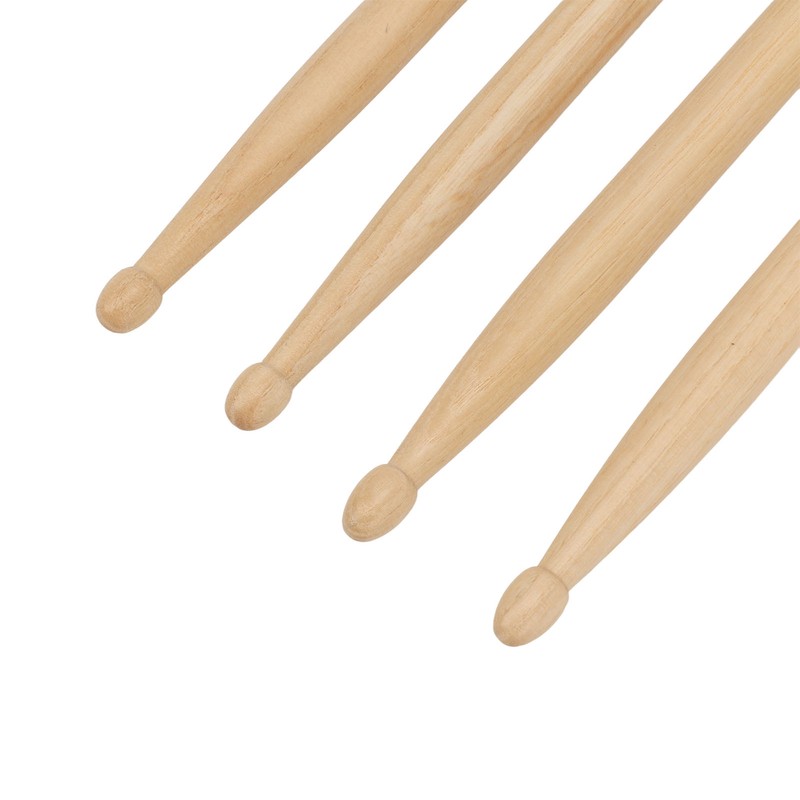 2 Pairs Drum Mallet 5A 7A Wood Drumstick Wooden Drum