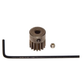 Engranaje de motor compatible con WLtoys 1/12 124008 124010 Piñón Conjunto de engranajes de accionamiento (amarillo-café)