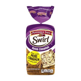 Pepperidge Farm Raisin Cinnamon Swirl Bread Pack of 2