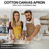 Chef Apron for Men Women with Gift Box Pack, Cross