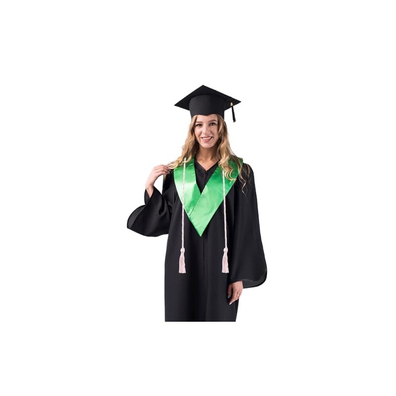 Zanzike Graduation Honor Cord with Tassel, Pink, Terylene, Graduation, Academic,