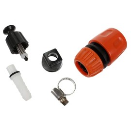 RedPart Spare Parts Kit for Dust Suppression Water Bottle 14L Compatible with Stihl TS400 TS410 TS420 Disc Cutter - Includes Hose Nut Fitting, Hose Nipple, Pressure Valve, Connector, & Hose Clip