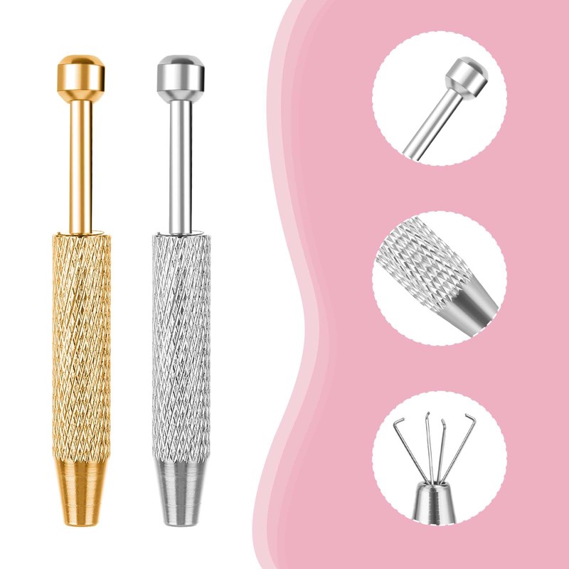 2 Pcs Jeweler's Pick up Tool, Piercing Ball Grabber Tool