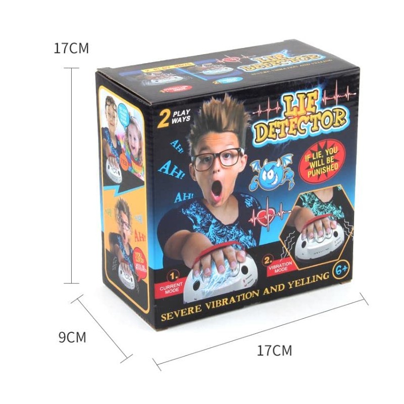 Ms.0 Lie Detector Shocking Vibration W Mode Party Game Polygraph