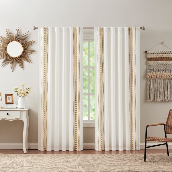 Indigo Ink - Blackout Curtain, Window Treatment with Rod Pocket
