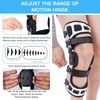 Mathgetin OA Knee Brace, Double Hinged Unlouder Knee Brace for