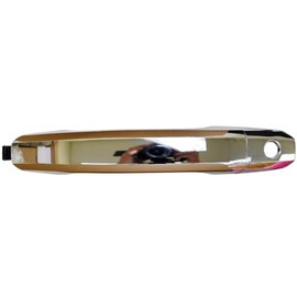 PT Auto Warehouse GM-3549M-FL - Outside Exterior Outer Door Handle, Chrome - Driver Side Front