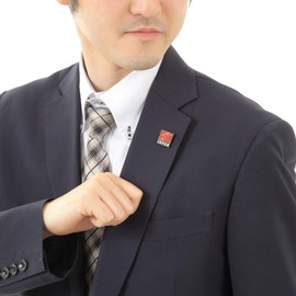 Don Flyee C0040 Japanese Flag Rising Sun Flag Flag Japanese Flag JAPAN Pin Badge Pin Butterfly Clutch Alloy