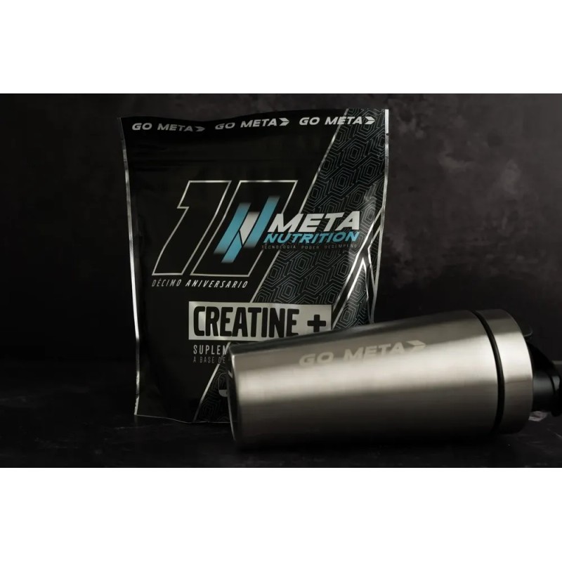 Creatina Monohidratada 500 G Meta Nutrition 100 Porciones