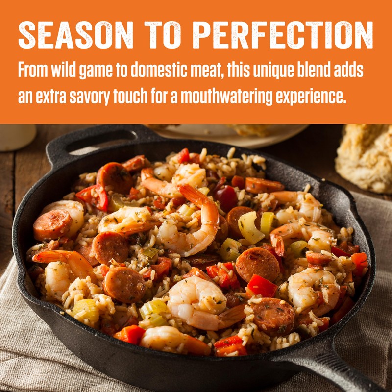 LEM Products Backwoods Cajun Fresh Sausage Seasoning, Ideal for Wild