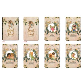 22 Tarot Cards, Weighted Version, Divination [Genuine] [Angel Tarot (Large Arcana Only) Angel Tarot (22 Pieces), Japanese Instruction Manual (English Language Not Guaranteed) "Pocket Manual" (English Language Not Guaranteed)