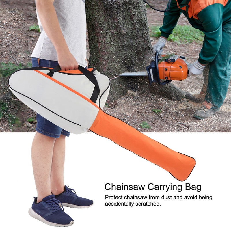 Portable Oxford Cloth Chainsaw Storage Bag Lawn Mower Carry Case