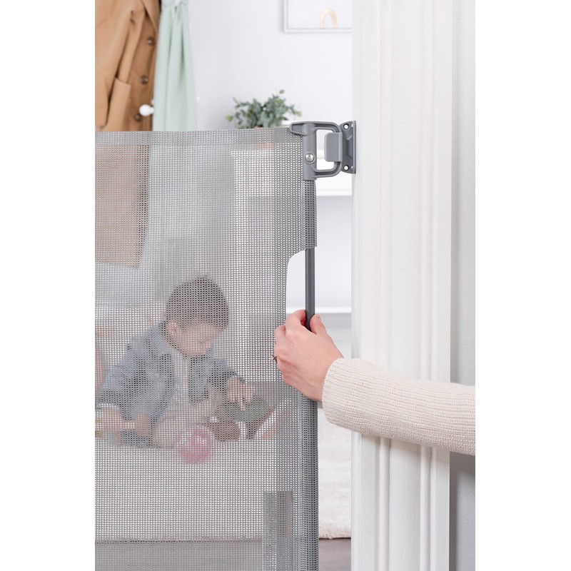 Regalo Extra Wide Retractable Baby Gate, Award Winning Brand, Expands