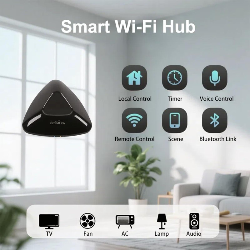 BroadLink Universal IR/RF Remote RM MAX, Wi-Fi & BLE Smart