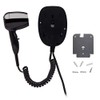 Timco Timco secadora de pared empotrable negra, hoteles, moteles, spas