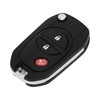 X AUTOHAUX Key Shell Case Keyless Entry Remote Key Fob