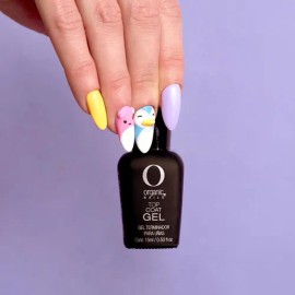 Duo Top Coat + Base Coat Organic Nails 15g 2pzs Color Transparente