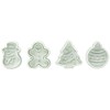 cotta 87329 Die Cutters (Gingerman Set of 4) White 2.1,