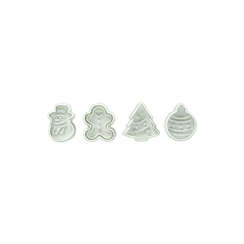 cotta 87329 Die Cutters (Gingerman Set of 4) White 2.1,