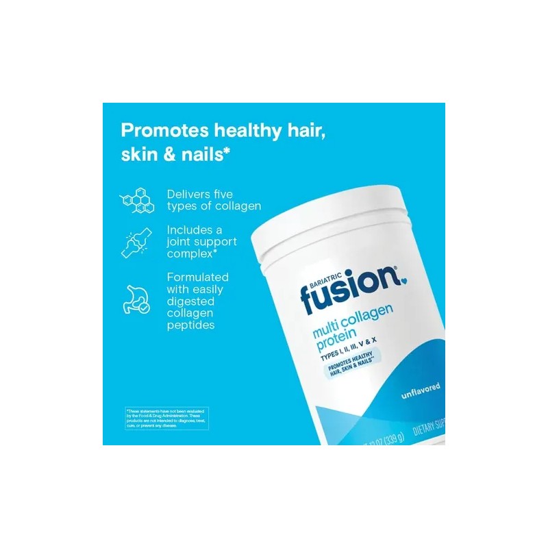 Bariatric Fusion Colágeno Múltiple Sin Sabor 30 Porciones