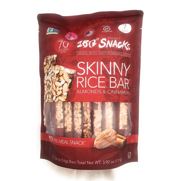 180 Skinny Rice Bar Almonds & Cinnamon