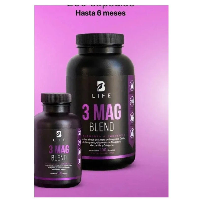 3 Mag Blend 200 Caps