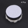 uxcell 1" Wool Felt Sponge Polishing Pad Hook and Loop