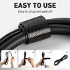 25M 3/4 inch Fastening Cable Ties, Hitotsu Reusable Hook and