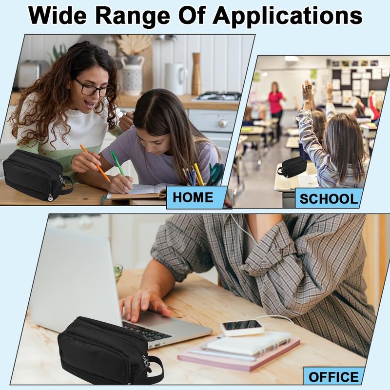 SLTAXAR Pencil Case Boys Pencil Case 4 Compartments Pencil Case,