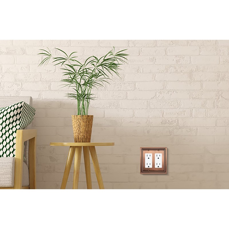 Henne Bery Sunken Pearls Decorative Wall Plate Switch Plate Outlet