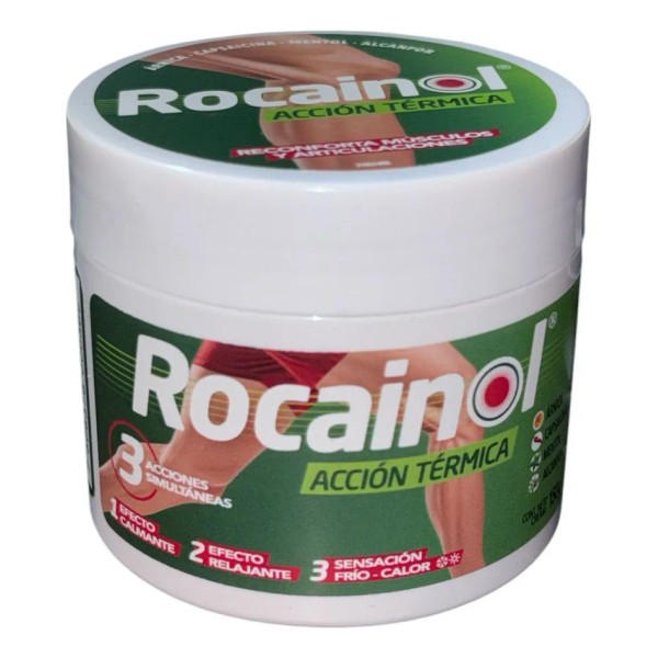 Rocainol Acción Térmica 150 g – Ungüento Tópico de Alivio Muscular