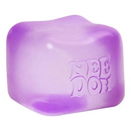 Schylling Needoh Nice Cube Purple Squeeze Toy Sensory Stress Relief Fun