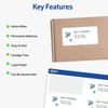 Avery Printable Shipping Labels with Sure Feed, 2" x 4"
