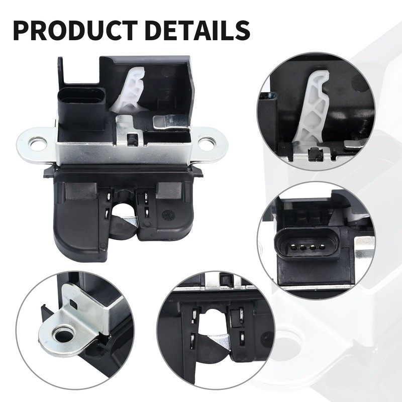 EATAKWARD 5K0827505A Rear Trunk Boot Lid Liftgate Lock Latch Replacement